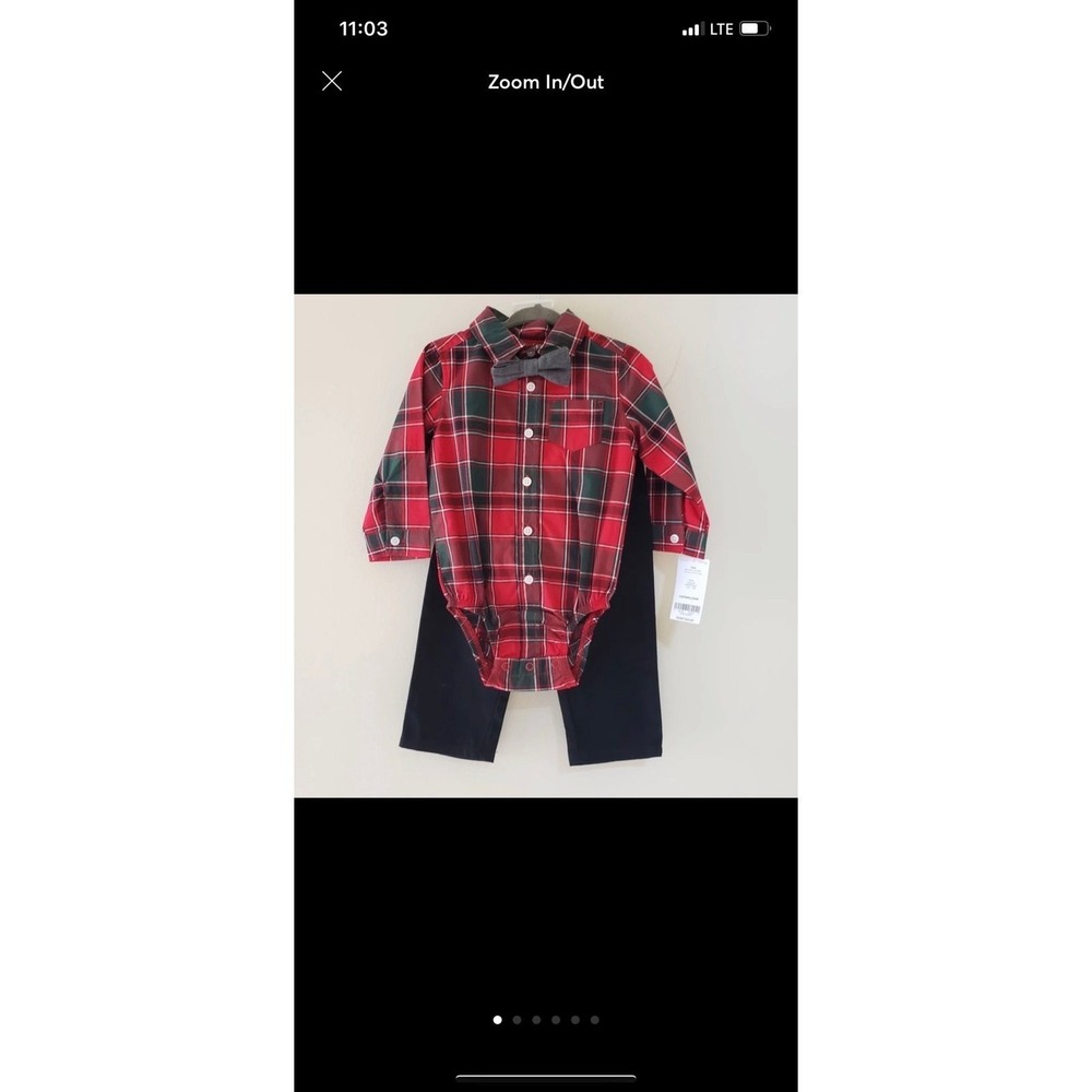 Carters Baby Boy 3-Piece‎ Outfit 12m BNWT/Original Packaging